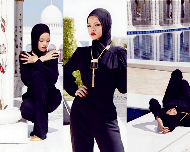Rihanna kicked out of Abu Dhabi mosque